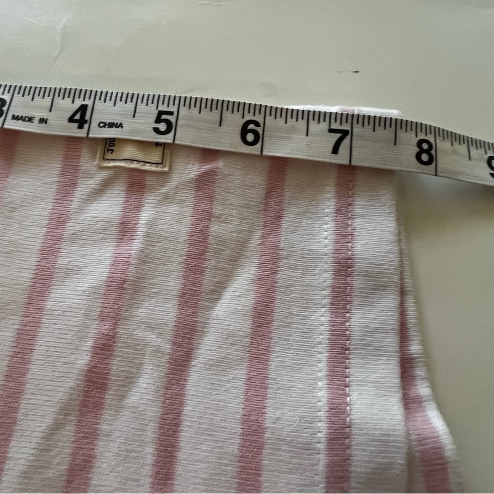 Joules Pink and White Stripe Short Sleeve T-Shirt Dress - Picture 11 of 12